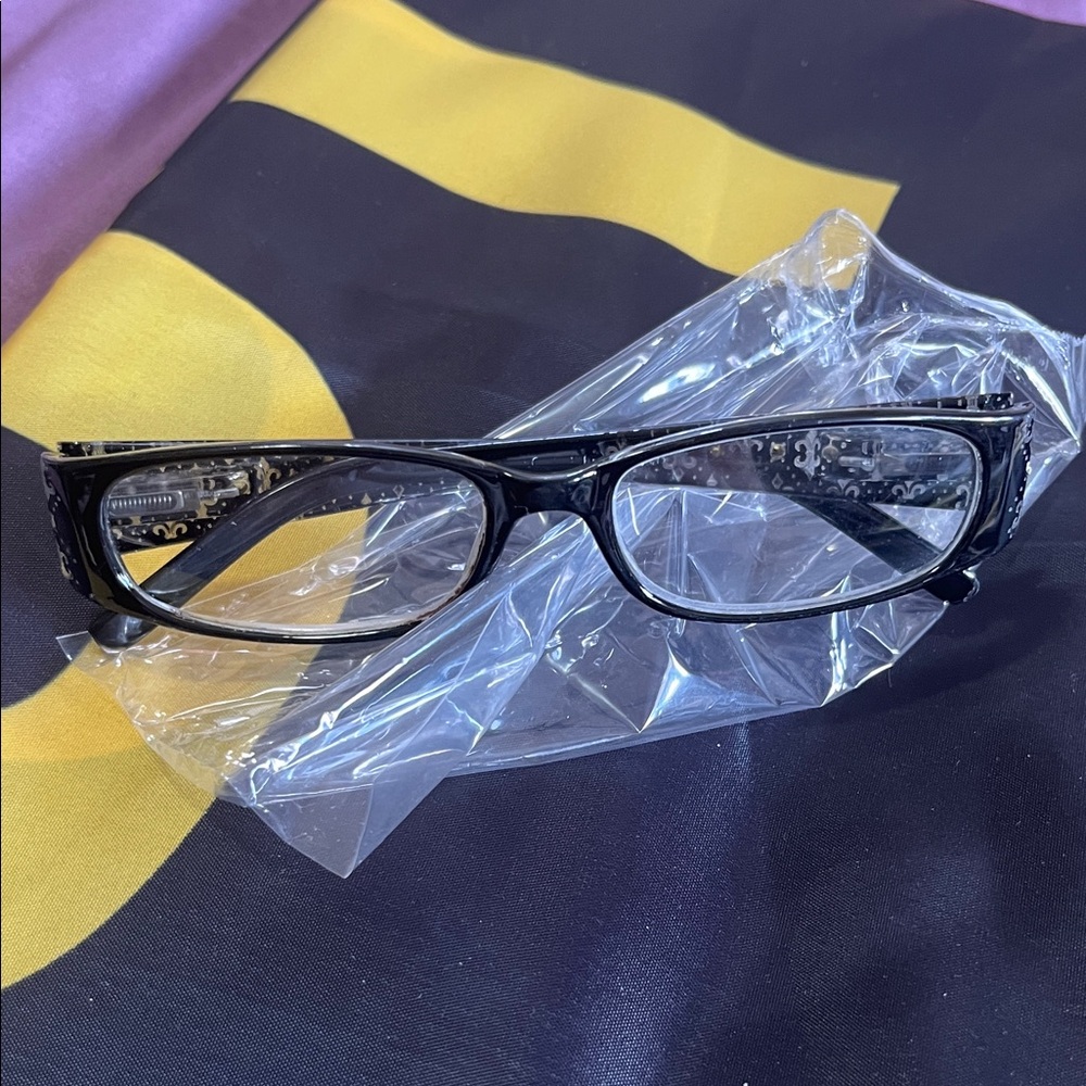 Foster Grant Glossy Black Glasses